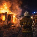 В арендованной времянке сгорела жительница Петропавловска