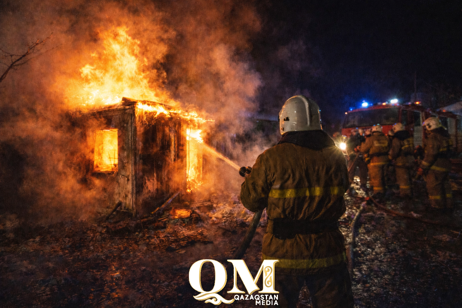 В арендованной времянке сгорела жительница Петропавловска