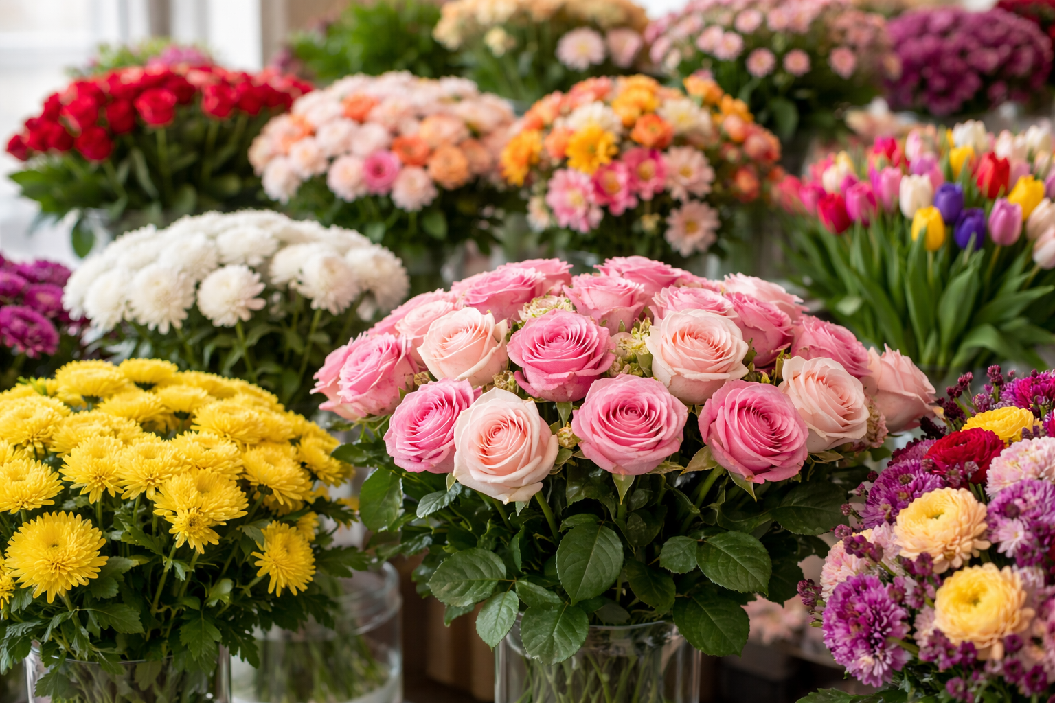 Букет становится роскошью: в Северо-Казахстанской области резкий рост цен на цветы