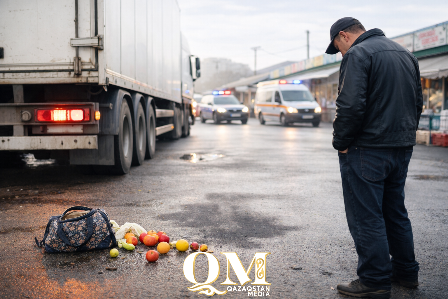 Приговор водителю фуры, насмерть сбившему пенсионерку на рынке «Южный», вынесли в Петропавловске