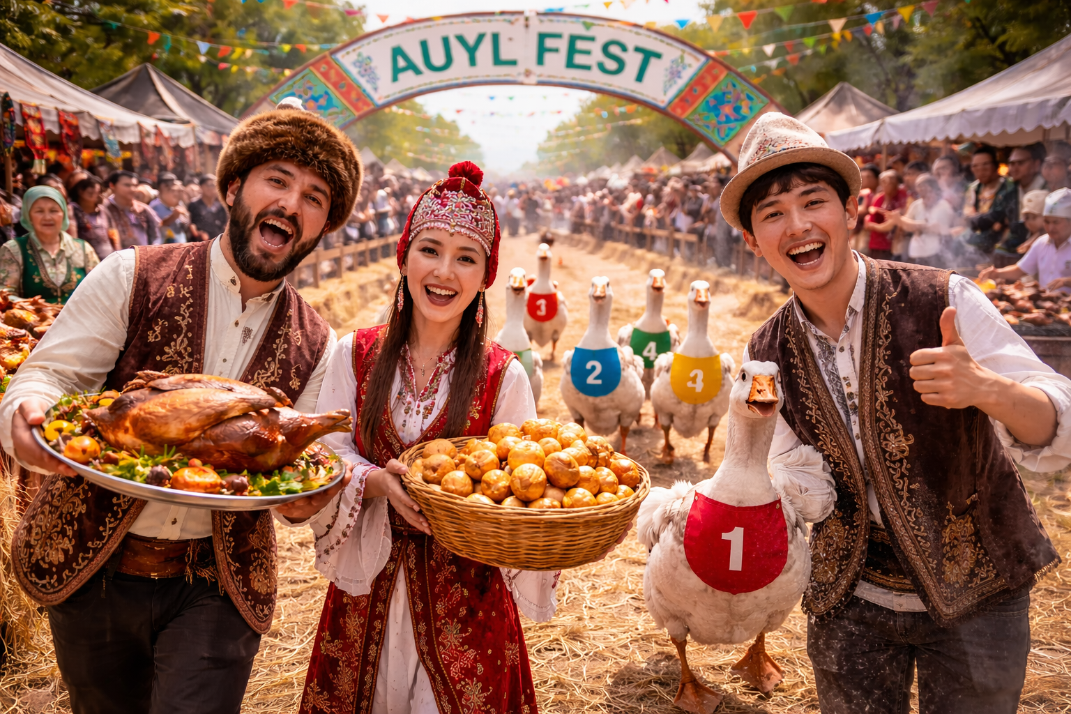 В Петропавловске пройдет Auyl Fest: гусиные бега, ярмарка и форум для фермеров