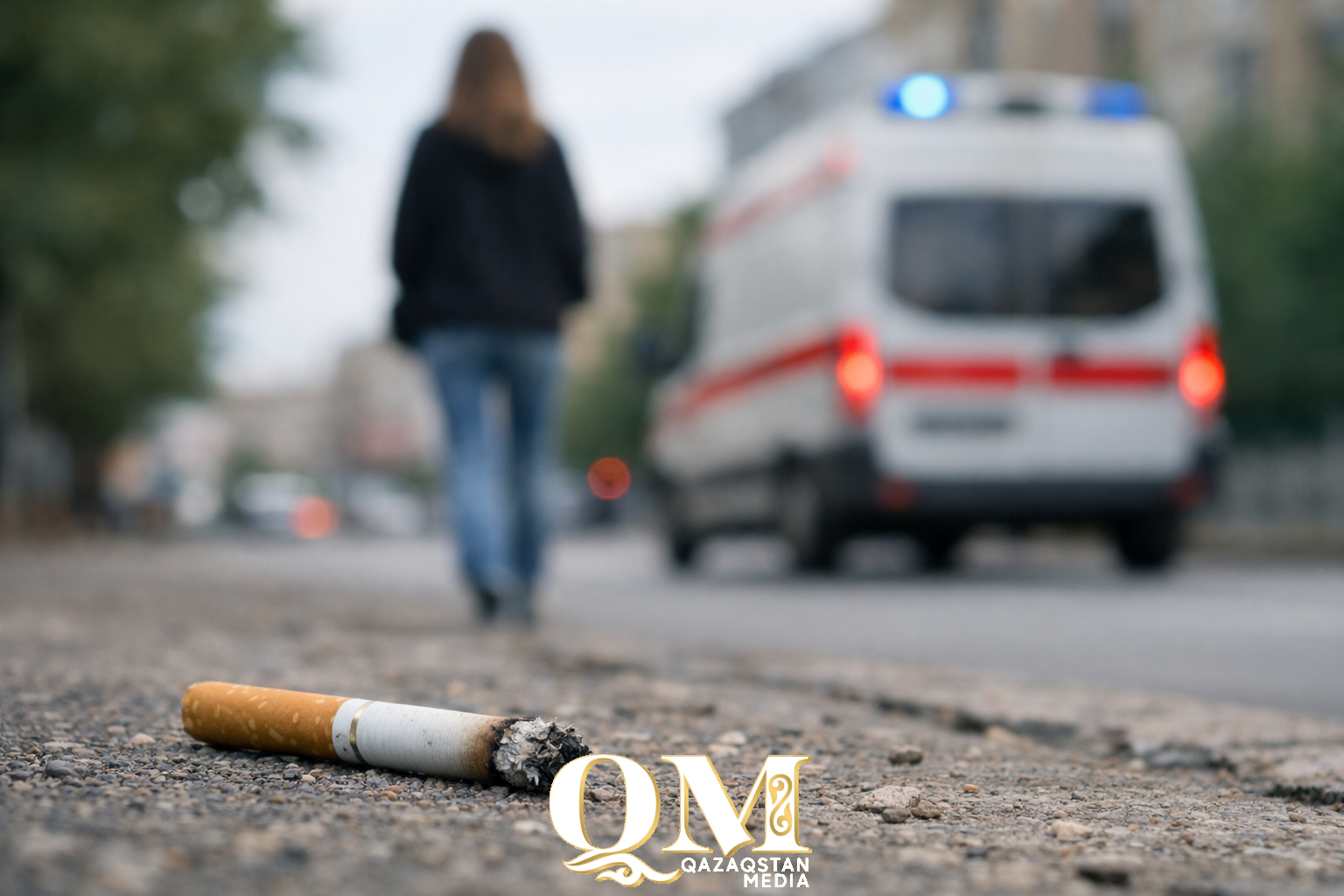 Нашла на улице сигарету и оказалась в реанимации девушка в Петропавловске