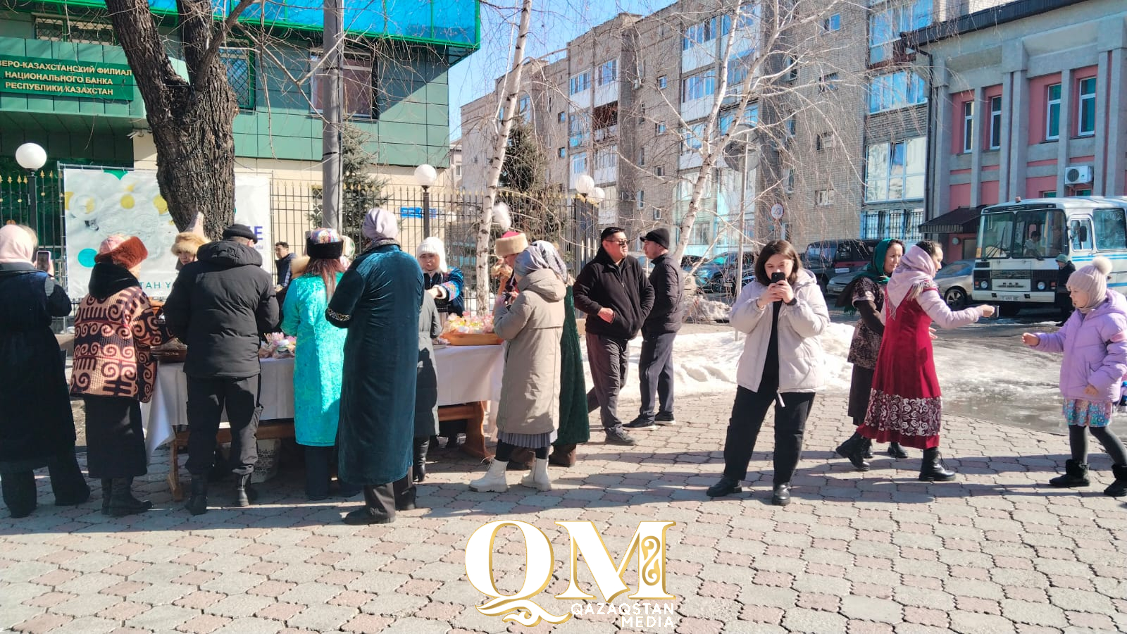 Банк өкілдері Ұлыстың ұлы күнін атап өтті