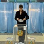 Петропавлда алғаш рет дауыс берген жастар қатары толықты