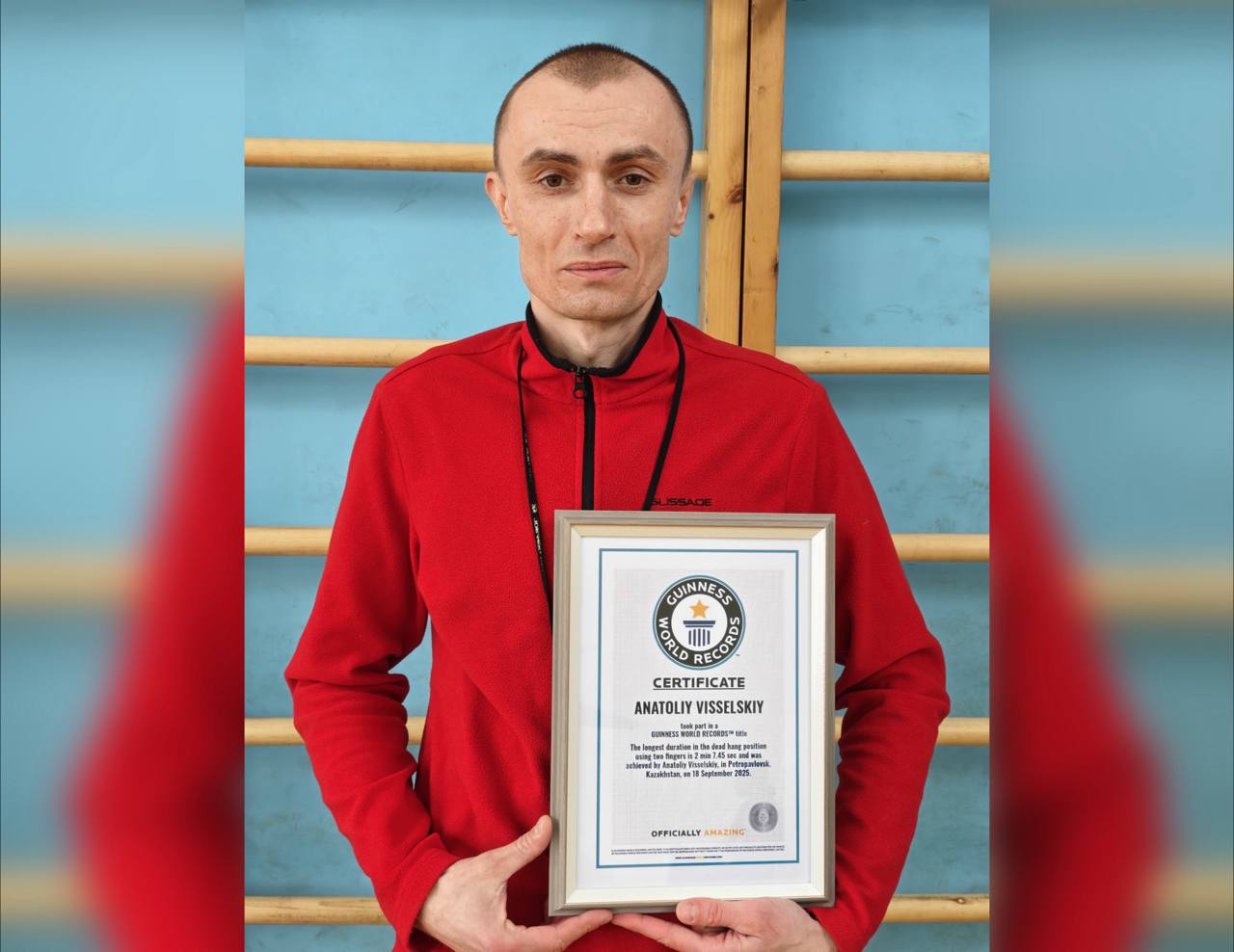 В Книгу рекордов Гиннесса попал учитель физкультуры из Петропавловска Анатолий Висельский