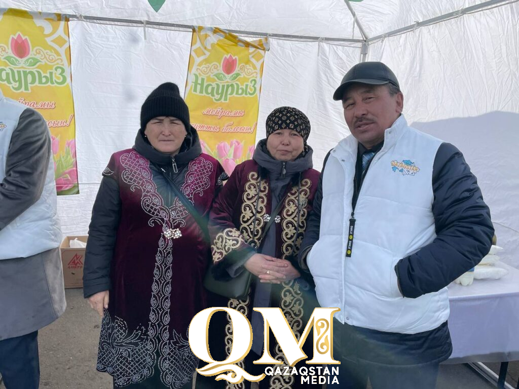 Щедрая ярмарка и древние традиции: Наурыз встретили в Есильском районе СКО