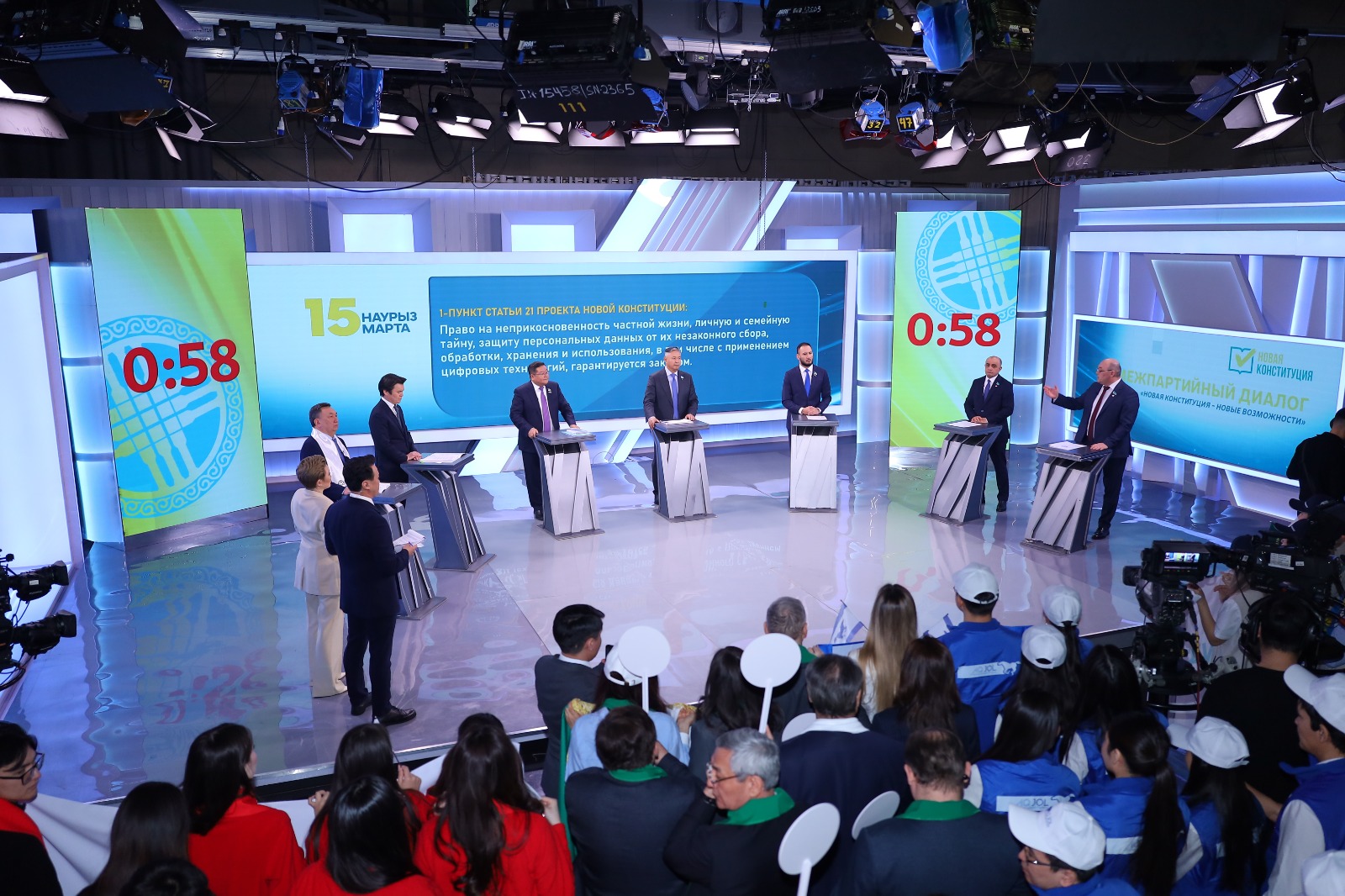 Политические партии страны поддерживают проект новой Конституции Казахстана