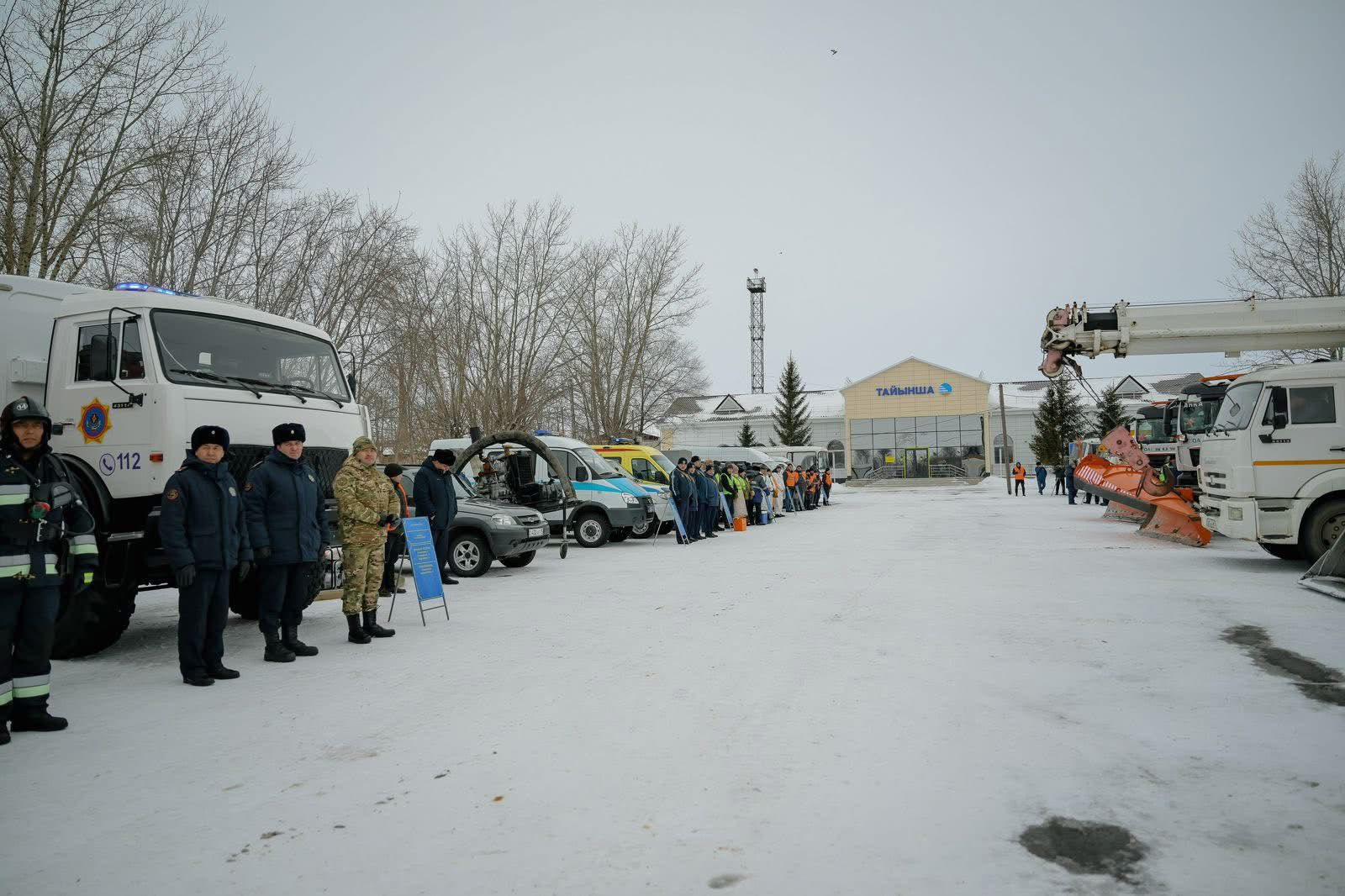 Штаб құрылды, техника дайын: СҚО Тайынша ауданында су тасқынына қарсы шаралар күшейтілуде