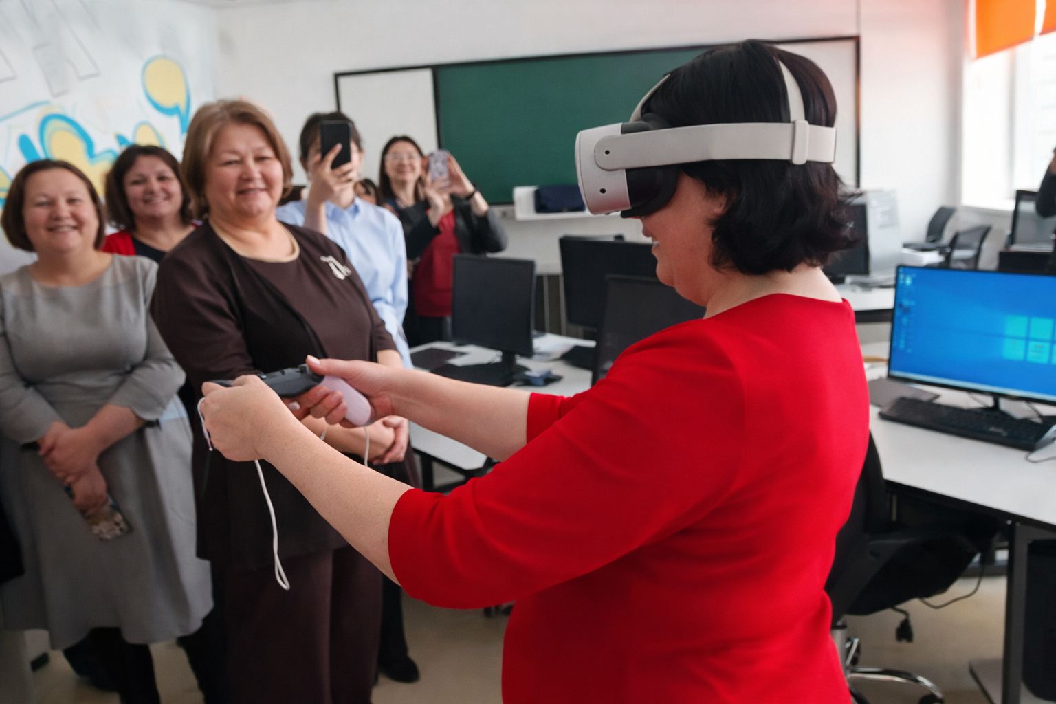 Весна начинается с внимания: в Жамбылском районе СКО прошли встречи и акции к 8 Марта