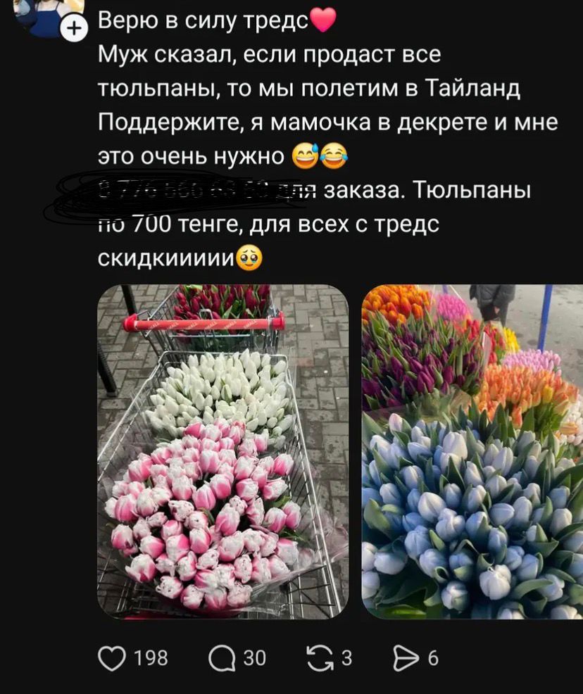 Не темщик, а тюльпанщик – 9 марта шустрые предприниматели остались без прибыли