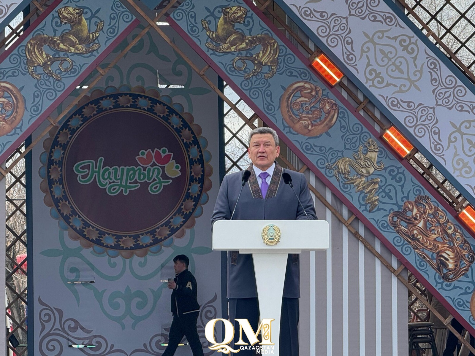 Аким области Гауез Нурмухамбетов поздравил североказахстанцев с началом празднования Наурыза