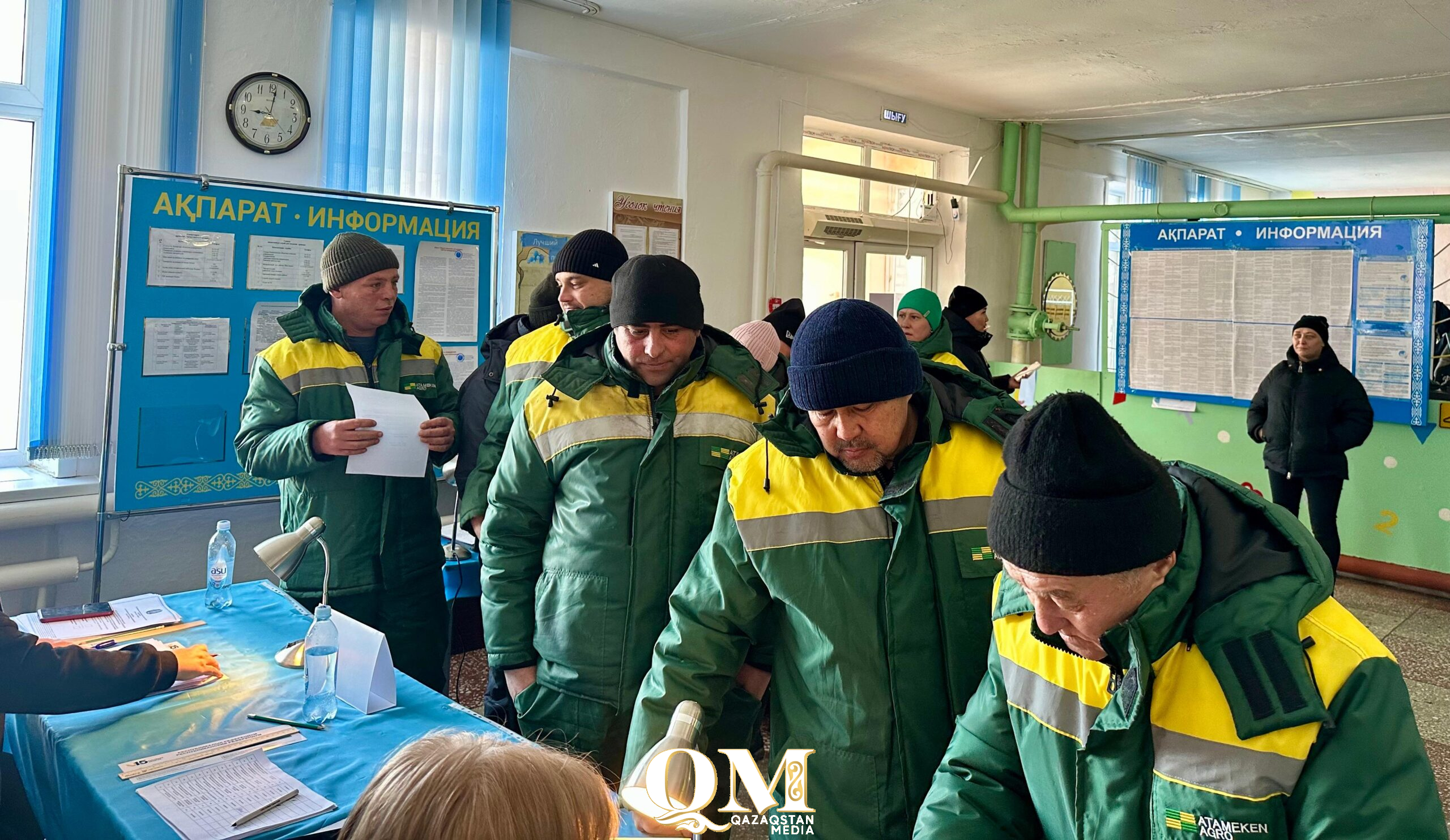 Коллектив крупнейшего агроформирования проголосовал на референдуме в Тимирязевском районе СКО