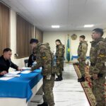 Будущие офицеры сделали выбор: курсанты Академии Нацгвардии приняли участие в референдуме в Петропавловске