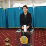 Аида Балаева проголосовала на референдуме