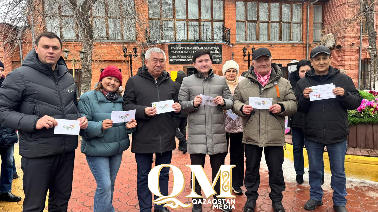 Возьми конверт — исполни мечту: в Петропавловске проходит акция Nauryz day