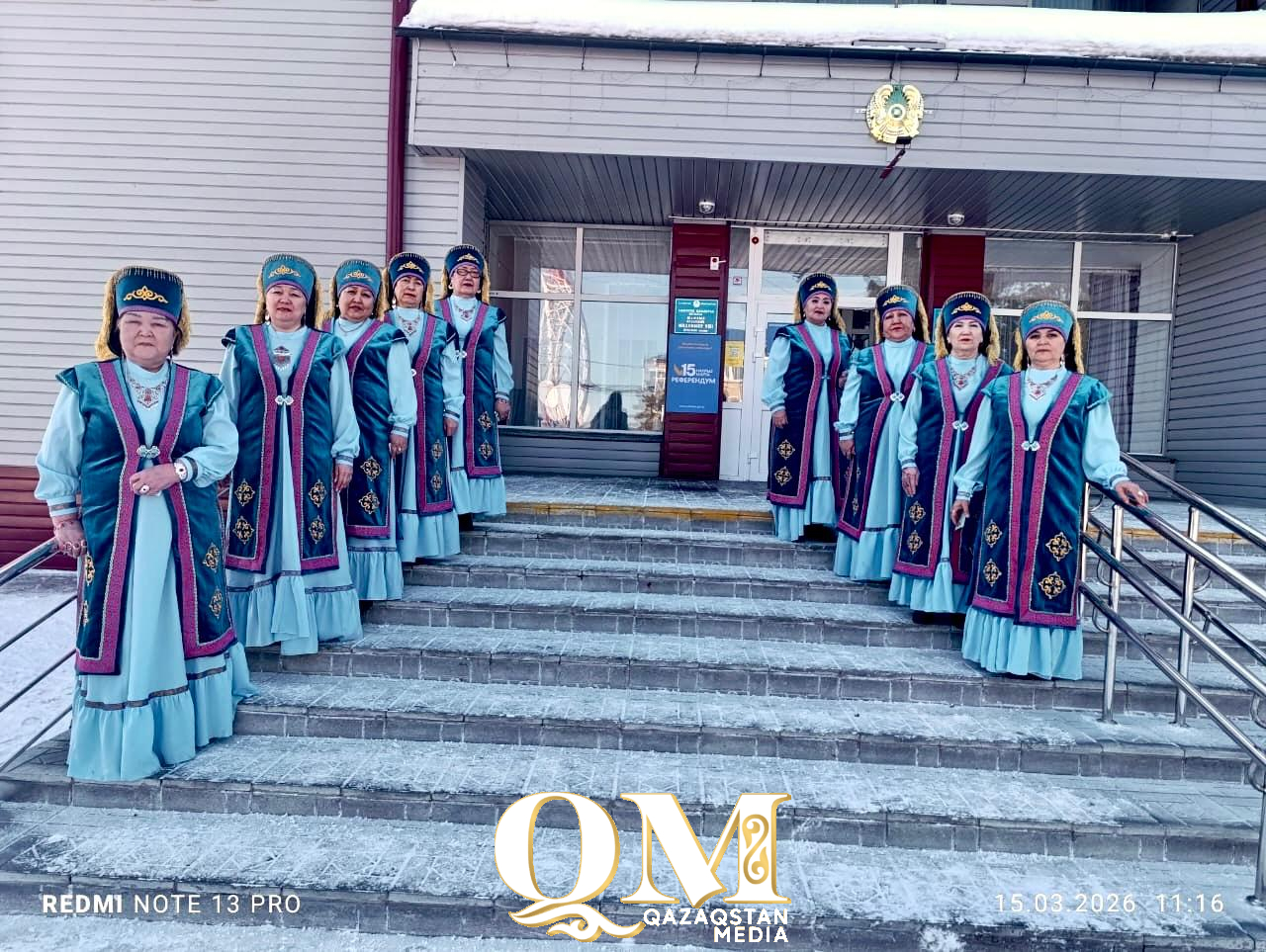 Этношоу на избирательном участке: голосование под народные песни прошло в Жамбылском районе СКО