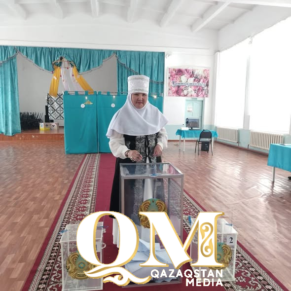Референдум күні Уәлиханов ауданының құрметті азаматтары да өз таңдауларын жасады