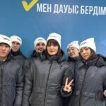 Первый бюллетень: впервые голосующая молодежь пришла на участок в Тимирязево СКО