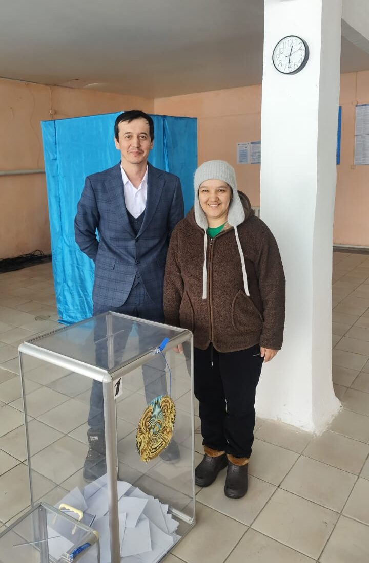 Қарасу округінде тарихи сәт: қандастар алғаш рет дауыс берді