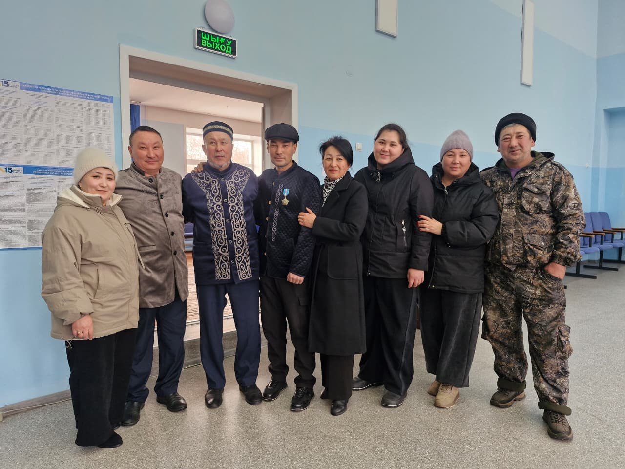 Труд и единство: семья Козбаевых проголосовала на референдуме в Есильском районе СКО