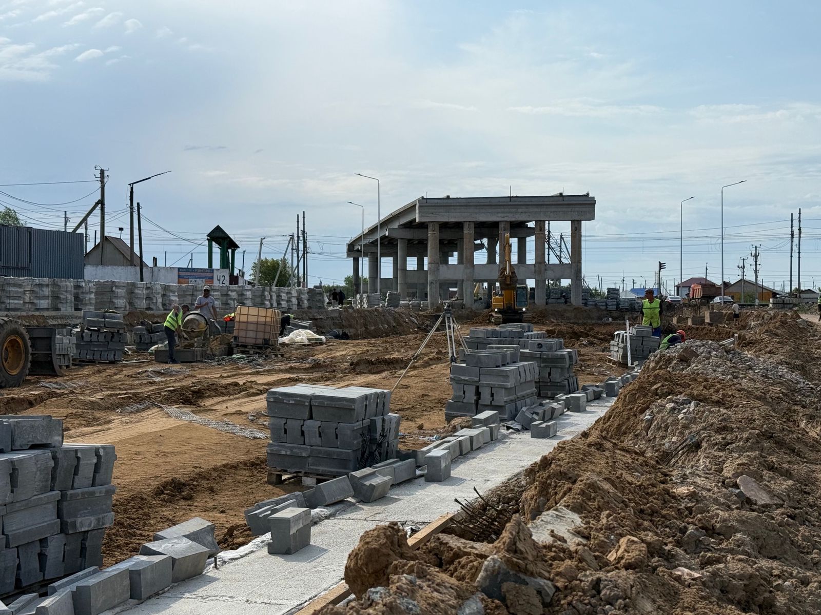 Строительство путепровода в Рабочем поселке Петропавловска завершат летом