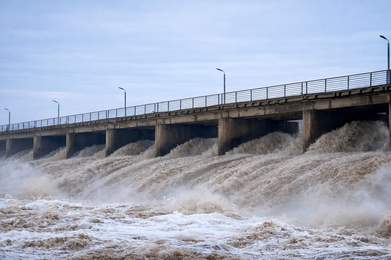 Осторожно! Вода поднимается, возможны переливы и подтопления дорог в СКО