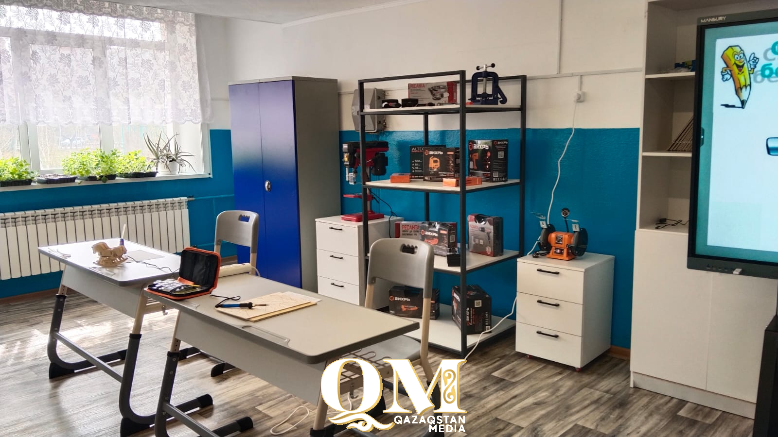 Петропавлдағы №17 ұлттық өркендеу орта мектеп-кешенінде технология кабинеттері ашылды