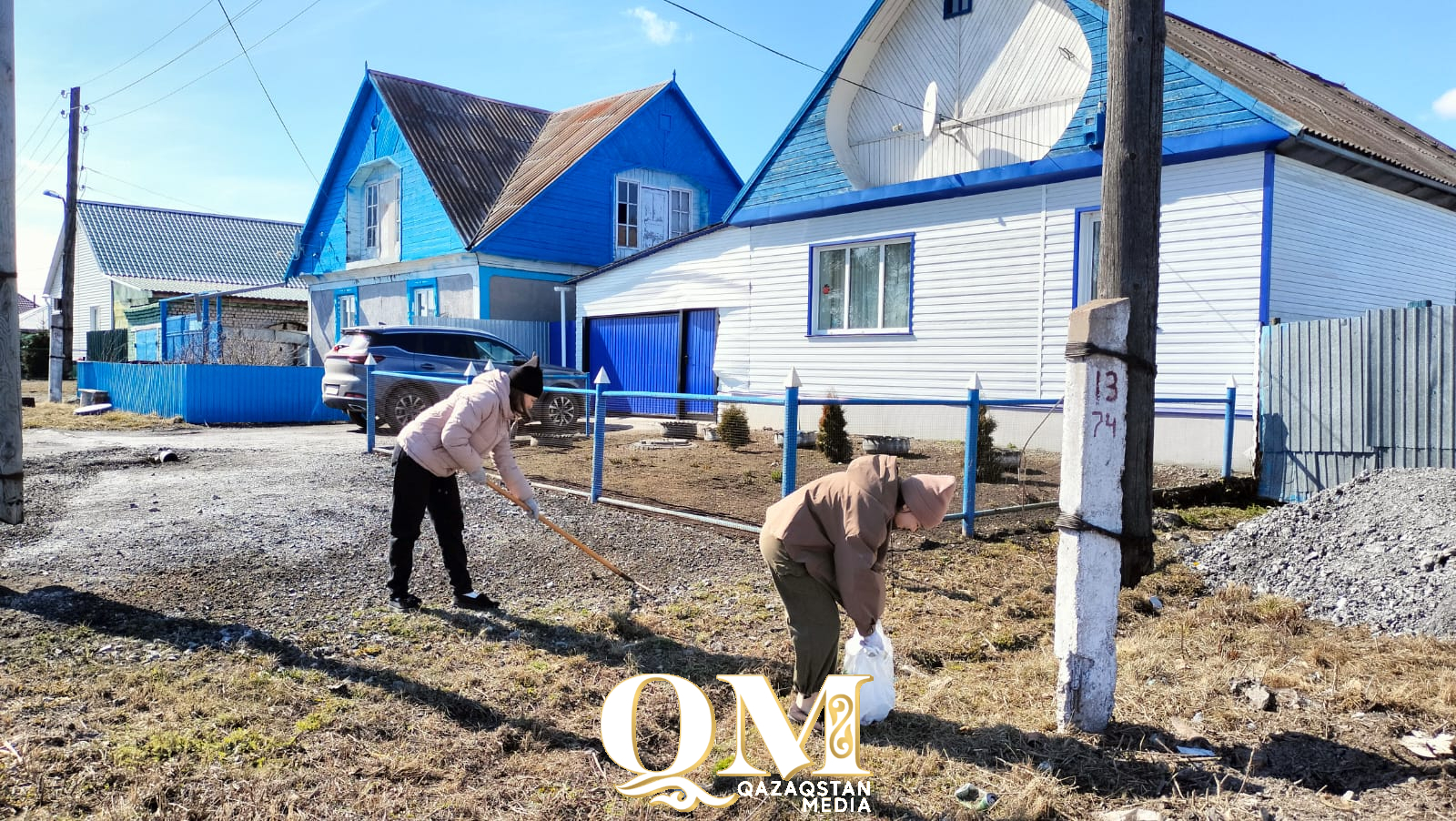 СҚО-да Мамлютка қаласында отбасылық сенбілік өтті