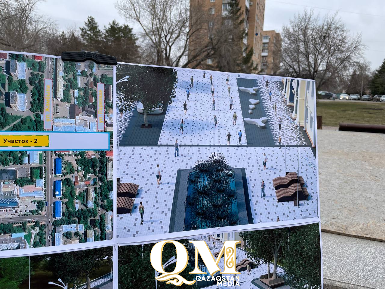 Конституция көшесінде амфитеатр, жаңа шамдар және демалыс аймақтары пайда болады