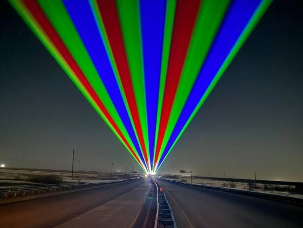 Для безопасности водителей лазерные линии появятся на трассе Петропавловск - Кокшетау