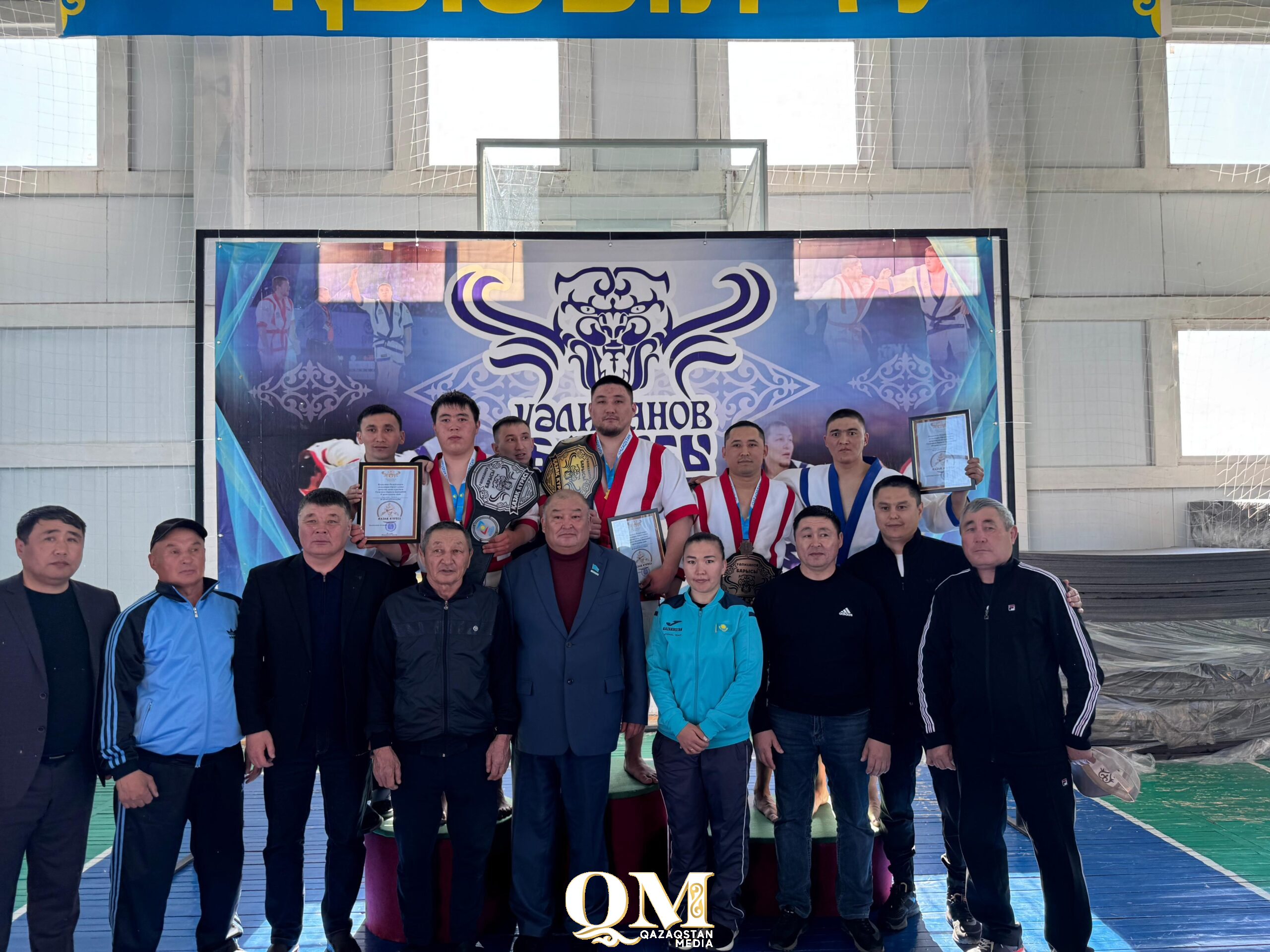 Уәлиханов ауданында қазақ күресінен «Уәлиханов барысы» турнирі өтті