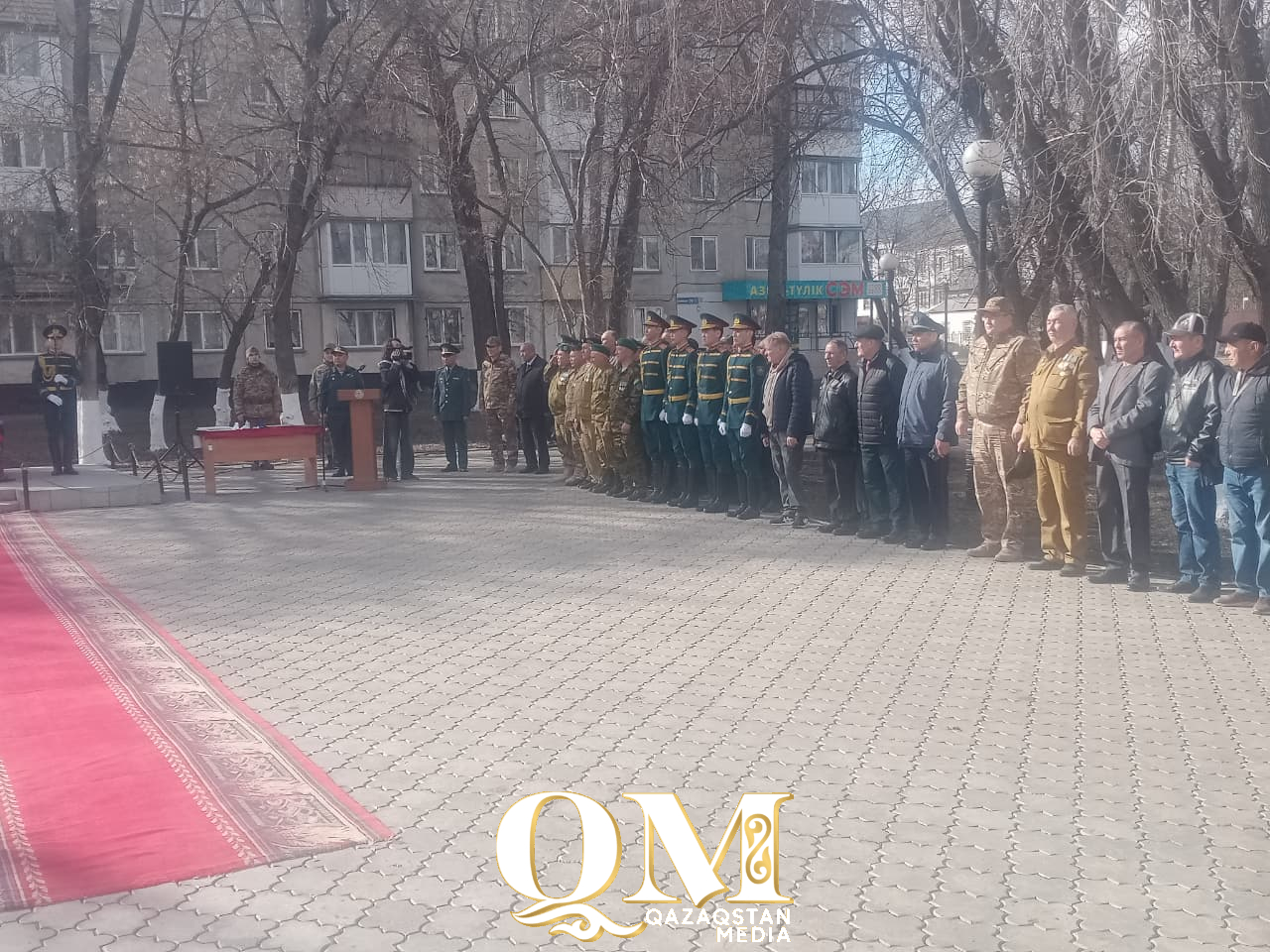 Петропавлда тәжік-ауған шекарасында қаза тапқан сарбаздардың рухына тағзым етілді