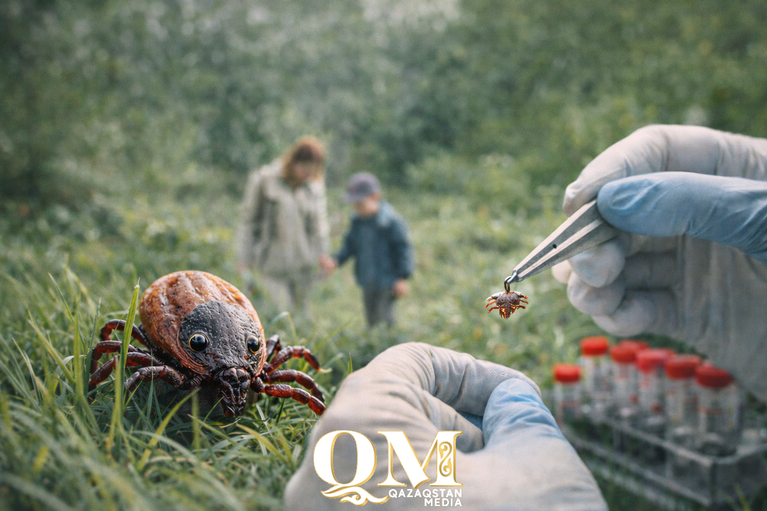 За неделю число укусов клещей в СКО выросло с 10 до 39