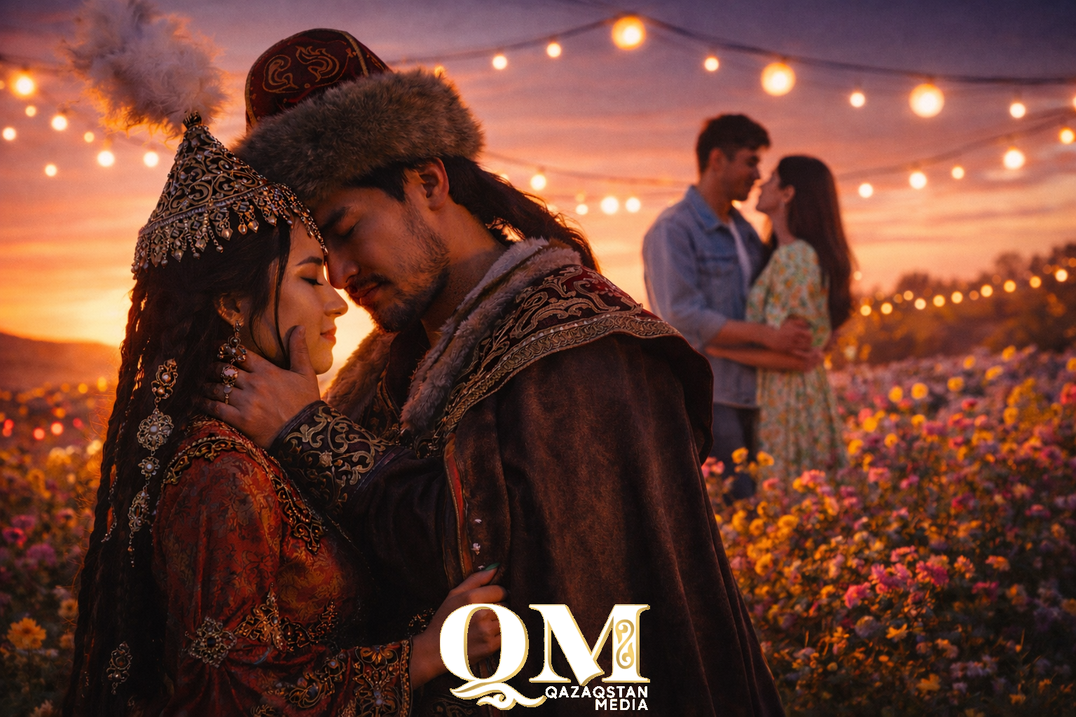 Без открыток, но с легендой: 15 апреля в Казахстане празднуют День влюбленных