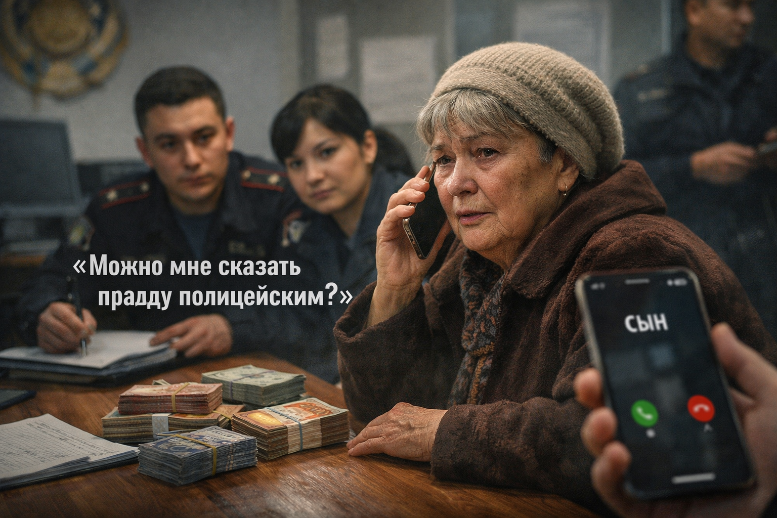 «Можно мне сказать правду полицейским?» Мошенники едва не лишили 6 млн тенге пенсионерок в СКО