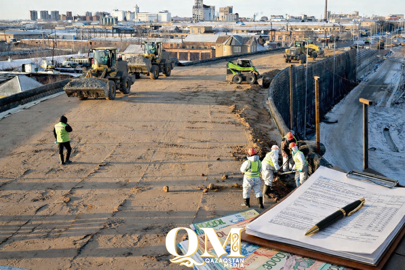 Петропавлдағы өтпежолды жөндеуге бөлінген ақшаның 2 млрд теңгесі ұрланды