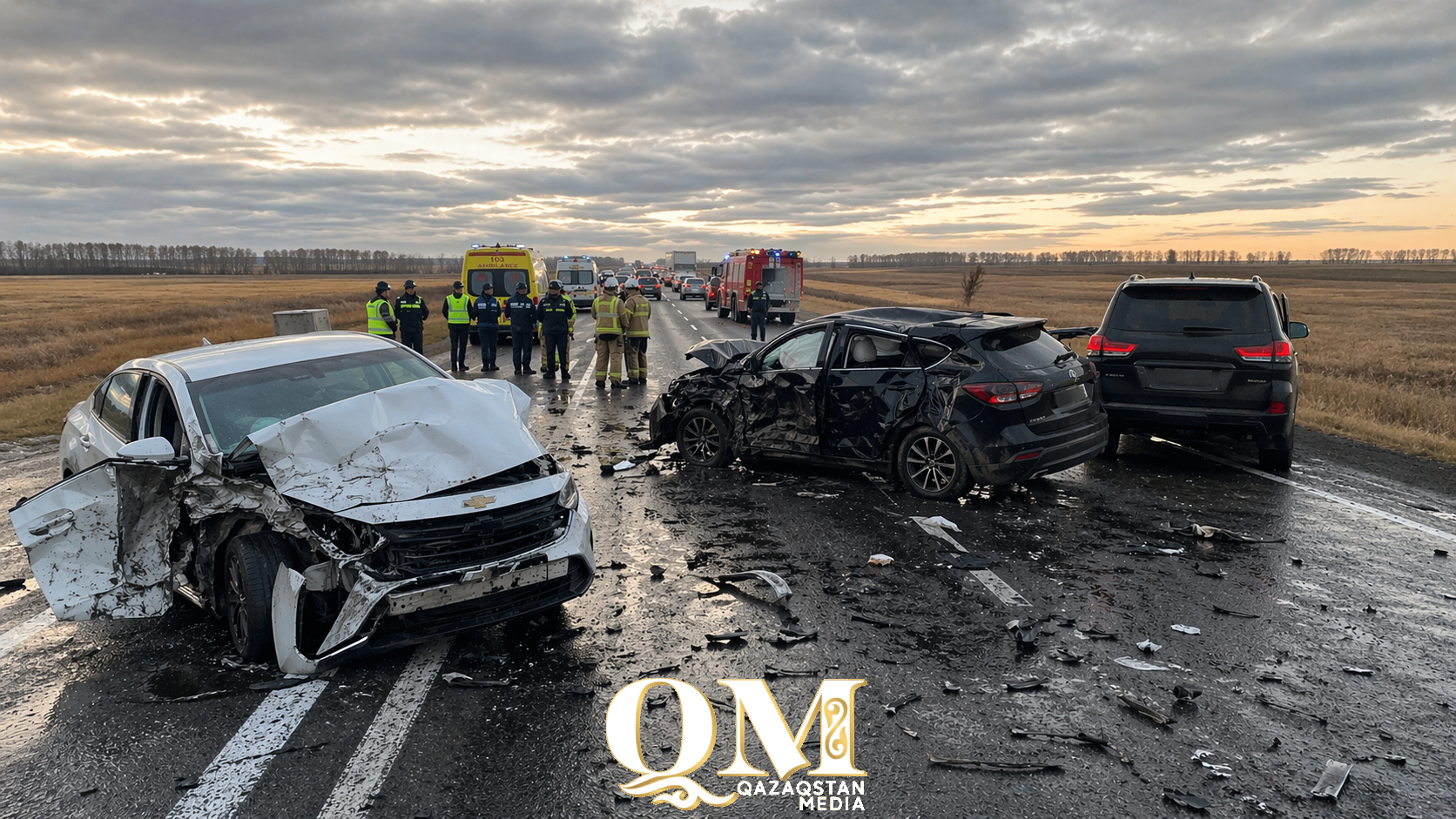 Пять лет лишения свободы получил водитель из СКО за гибель трех членов семьи