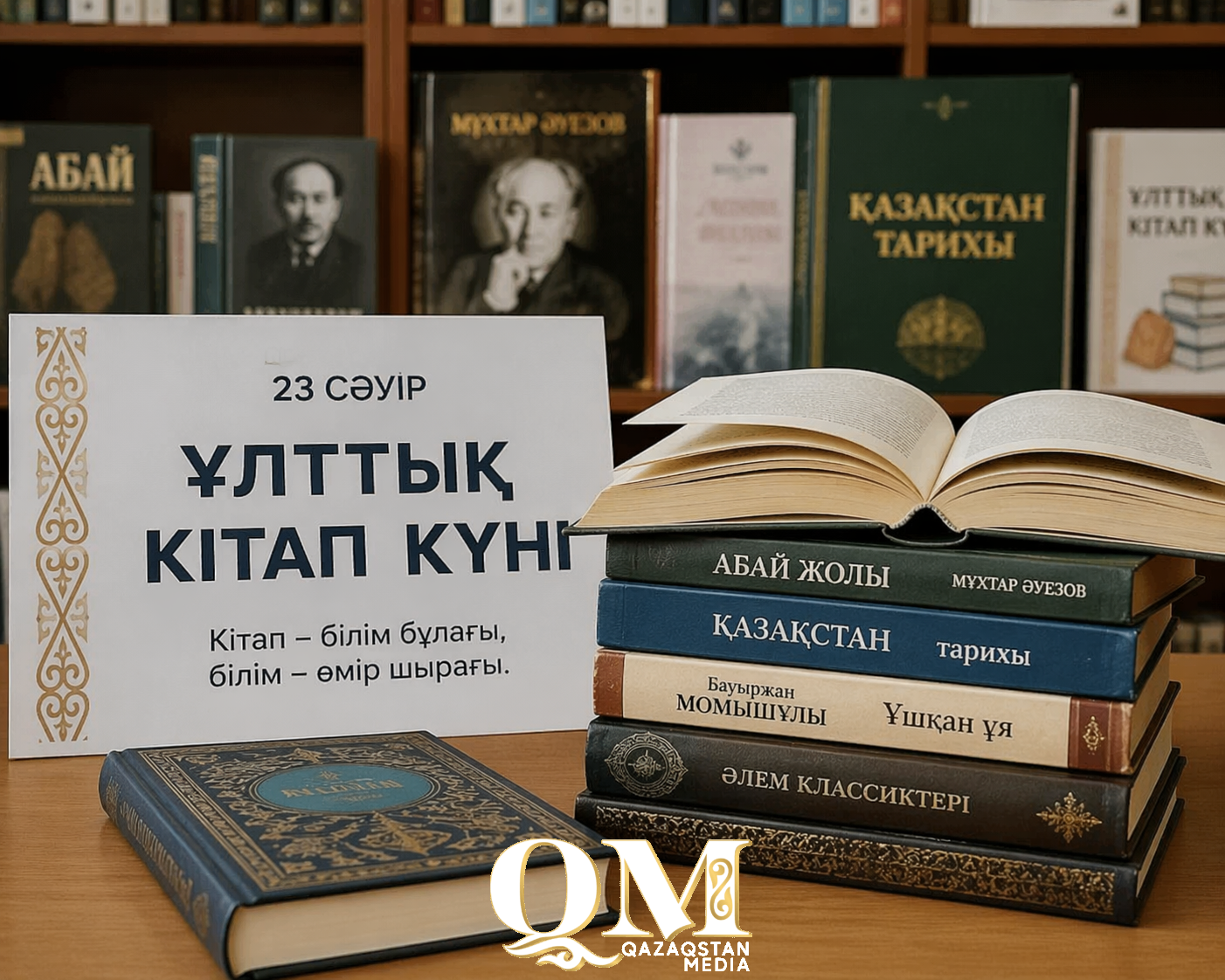 Ұлттық кітап күні: елде Кітап апталығы басталды