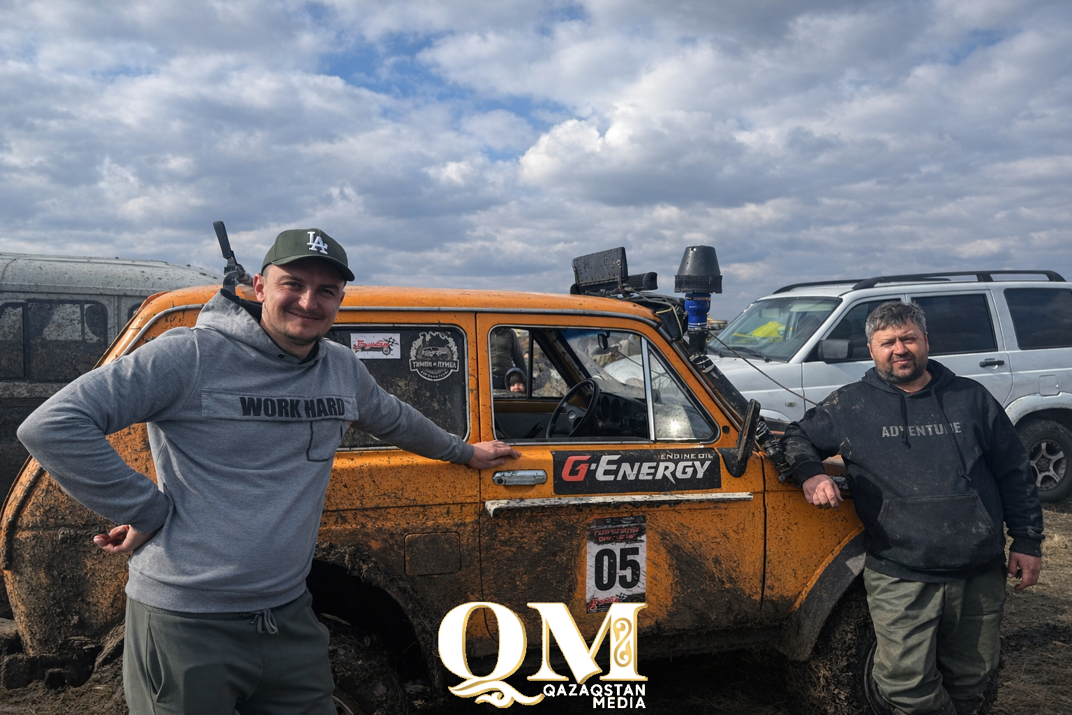 С закрытыми глазами, в грязи и колеях: как в Петропавловске прошел «Грязевой рубеж»