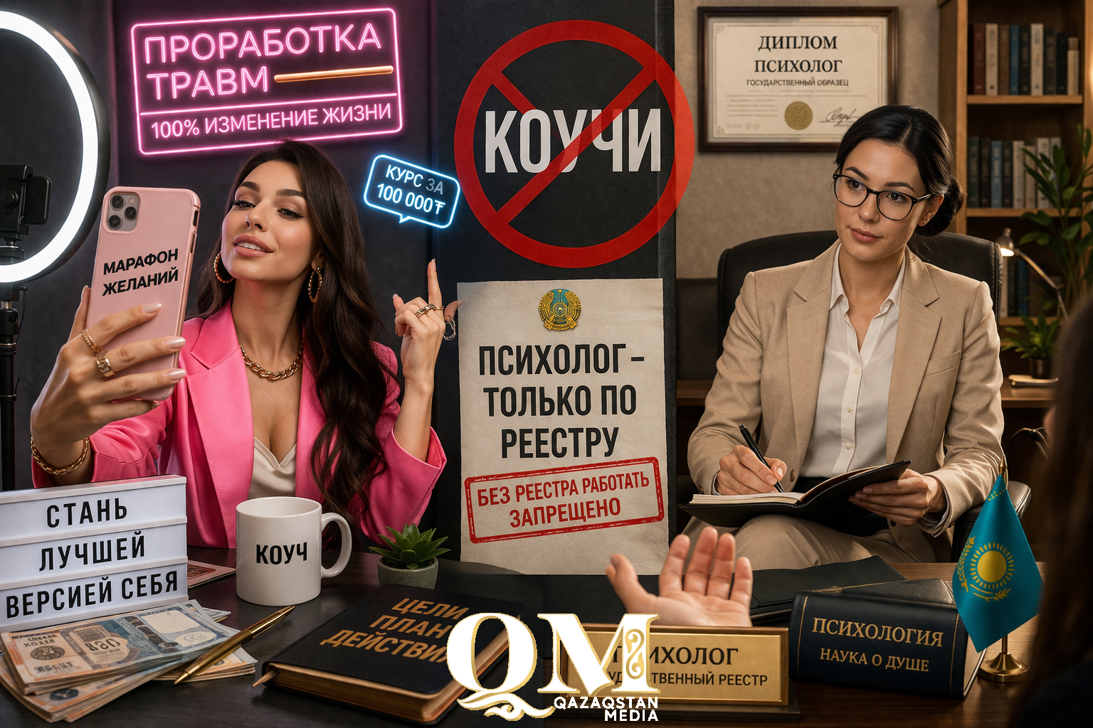 Инфоцыганам прикрывают лавочку: в Казахстане взялись за коучей