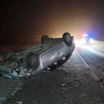 Не справился с управлением: машина перевернулась на трассе Астана – Петропавловск