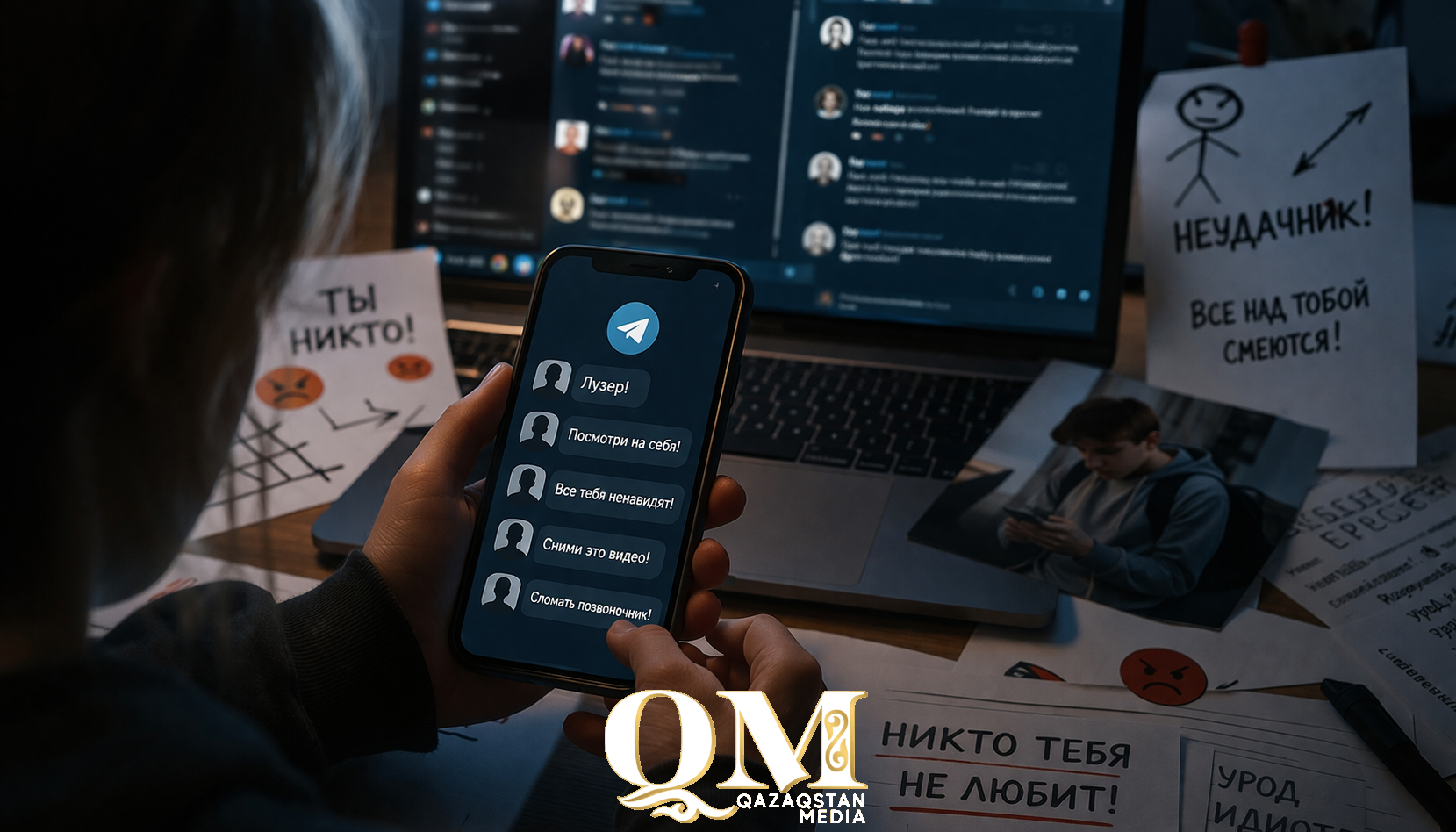 Анонимное зло: школьников и учителей Петропавловска публично травят и унижают в Telegram-канале