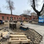 Петропавлда Конституция көшесінің бойындағы үйлердің қасбеттері жылу панельдерімен қапталады