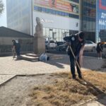 Петропавлда халық композиторының ескерткіші қоқыстан тазартылды