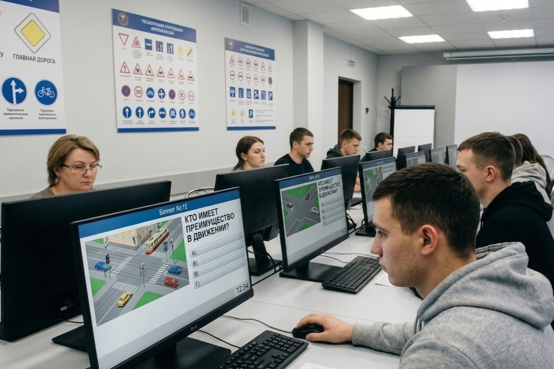 Казахстанцам разрешили бесконечно пересдавать экзамен на права