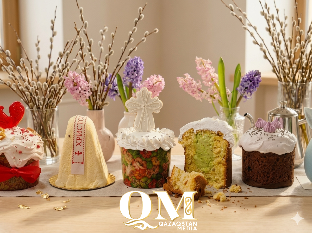 Золотые яйца и куличи с ликёром: чем удивляют пекарни Петропавловска к Пасхе