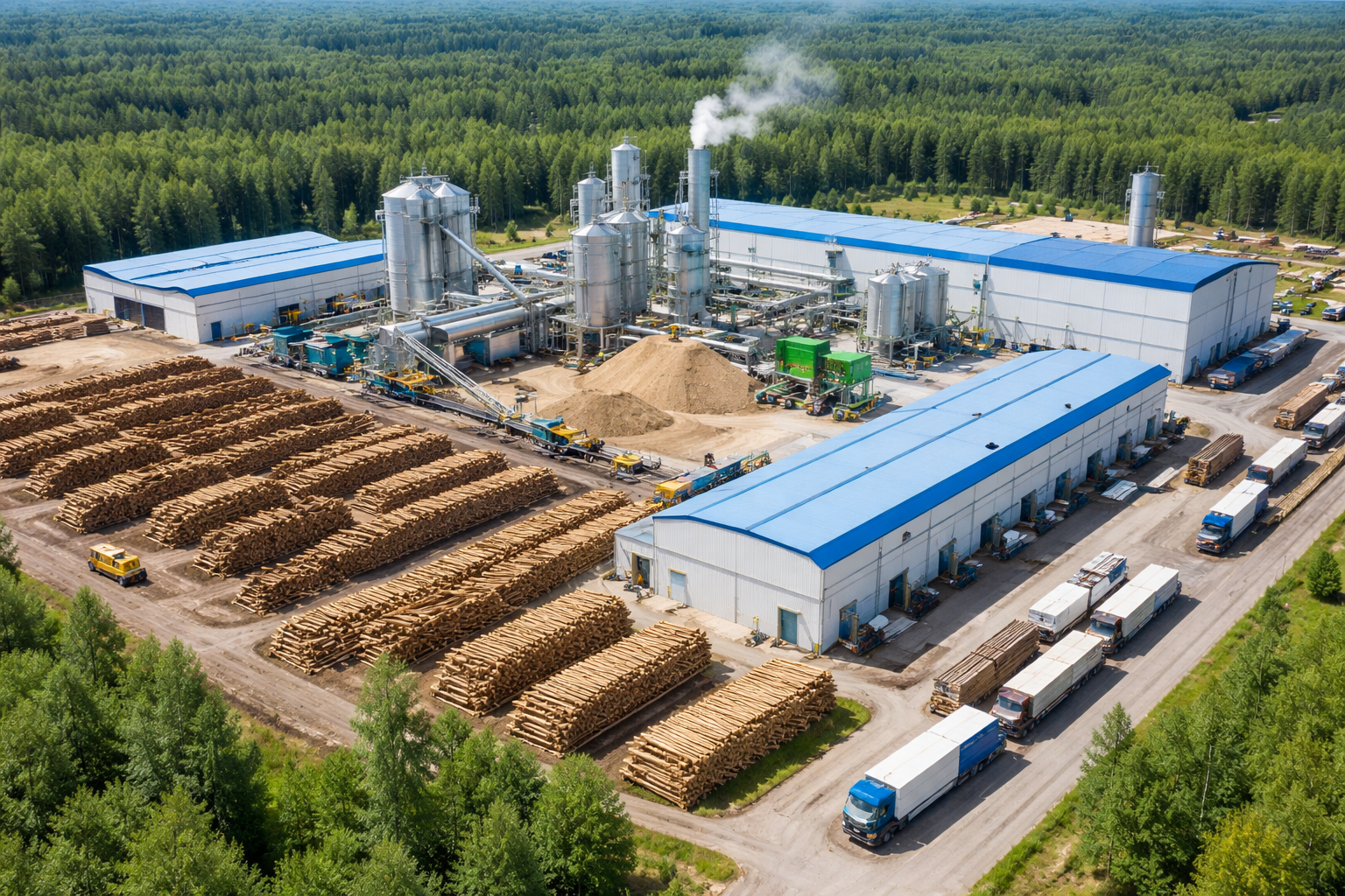 Правительство одобрило инвестиционное соглашение по строительству деревообрабатывающего завода в СКО