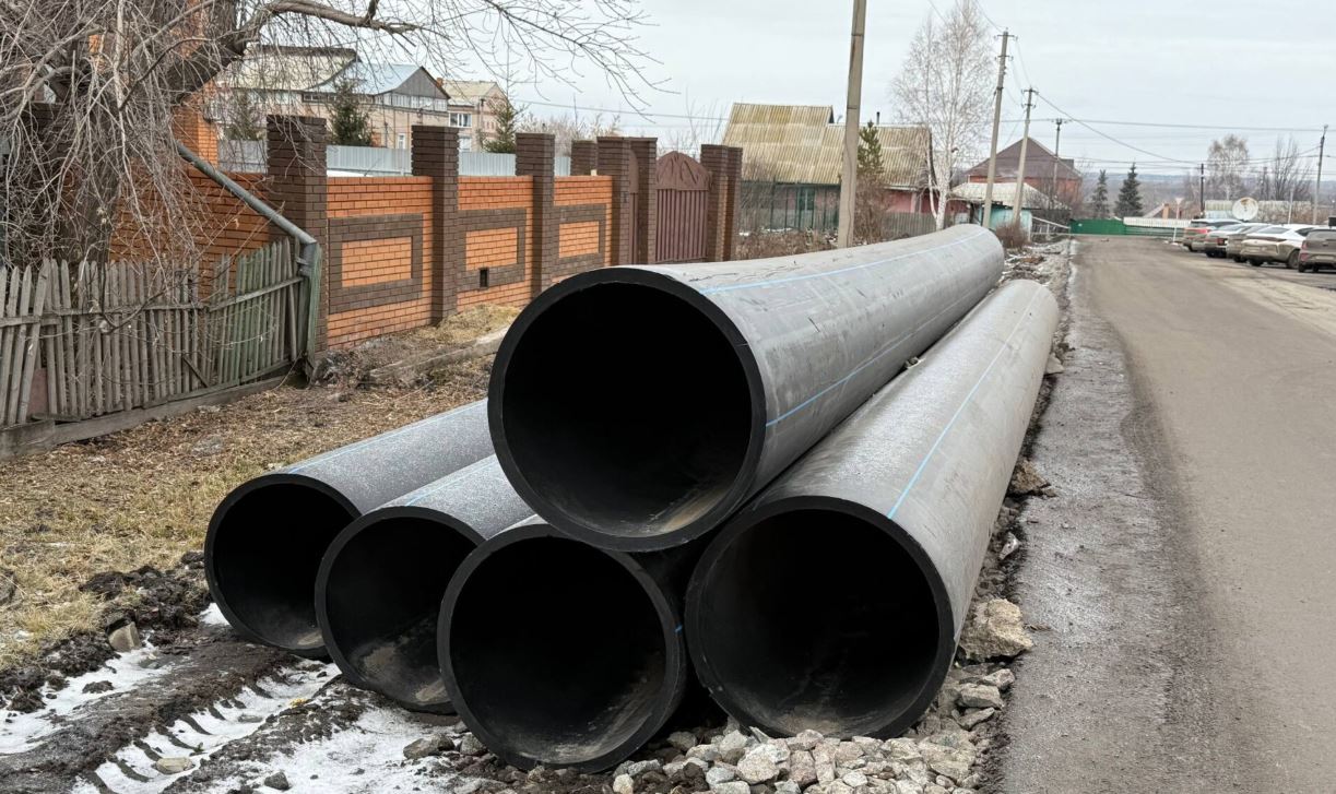 Новую тепломагистраль строят по улицам Жамбыла – Шажимбаева в Петропавловске