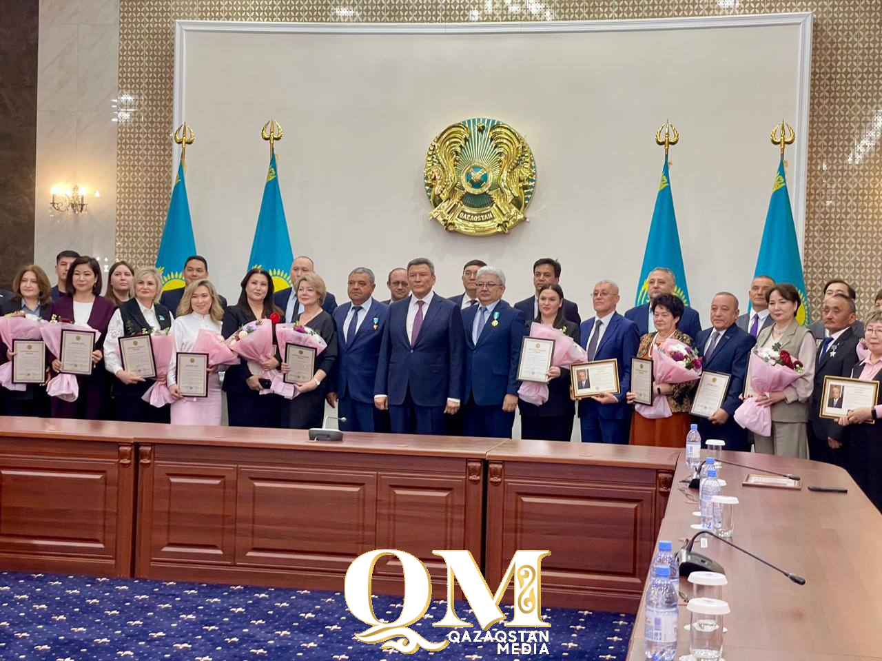 Президентские награды за работу на референдуме вручили североказахстанцам