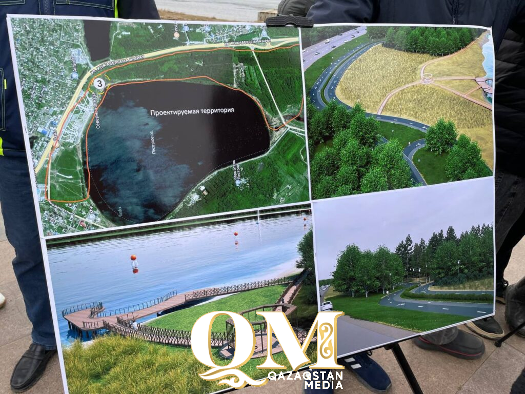 Современный экопарк начали строить на озере Пестром
